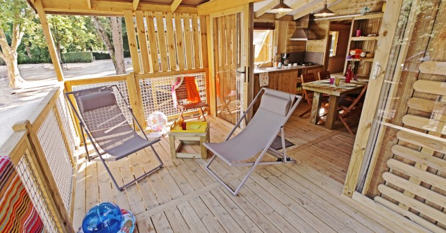 Ecolodges on stilts