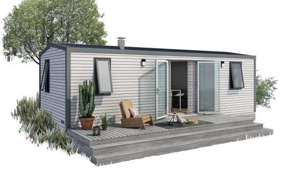 MOBILE HOME PALACE 2 bedrooms mountain side (4/6 pers.) model 2019